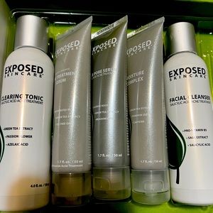 Exposed skincare acne treatment kit